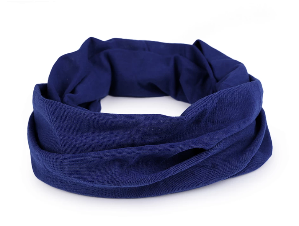 Multifunkční šátek tmavě modrá